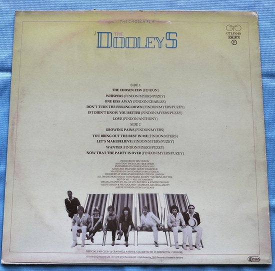 The Dooleys – The Chosen Few (1979) LP = in Nieuwstaat