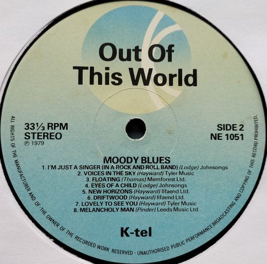 The Moody Blues – Out Of This World (1979) LP