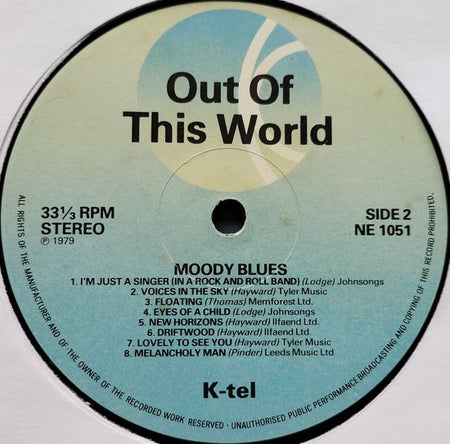 The Moody Blues – Out Of This World (1979) LP