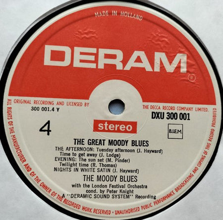 The Moody Blues – The Great Moody Blues 1973 2XLP