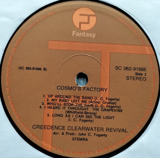 Creedence Clearwater Revival - Cosmo's Factory (1970) LP