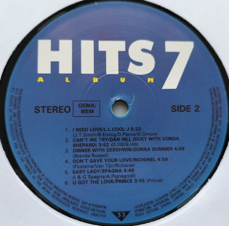 Hits Album 7 (1987) 2XLP