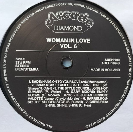 Woman In Love Volume 6 2XLP