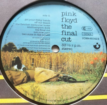 Pink Floyd - The Final Cut (1983) LP