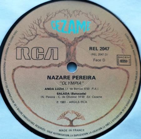Nazaré Pereira – À L'Olympia 2XLP (1981)