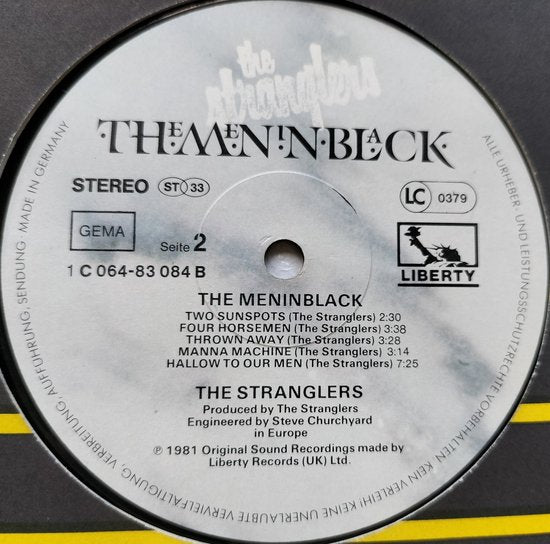 The Stranglers - The Meninblack (1981) LP= als nieuw