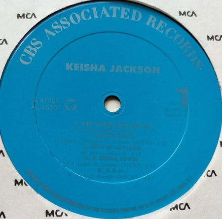 Keisha Jackson - Keisha Jackson (1989) LP