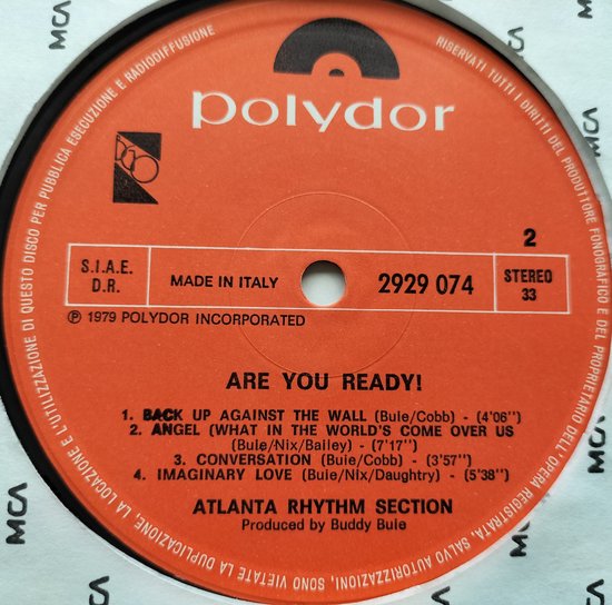 Atlanta Rhythm Section - Are You Ready! (1979) 2XLP=als nieuw