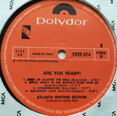 Atlanta Rhythm Section - Are You Ready! (1979) 2XLP=als nieuw