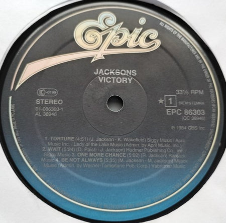 The Jacksons - Victory (1984) LP = als nieuw