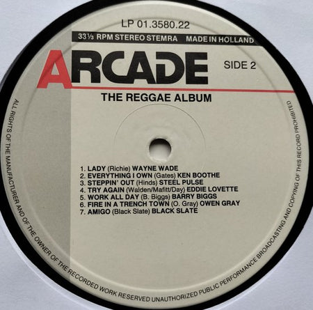 Reggae Album (1989) 2XLP = als nieuw