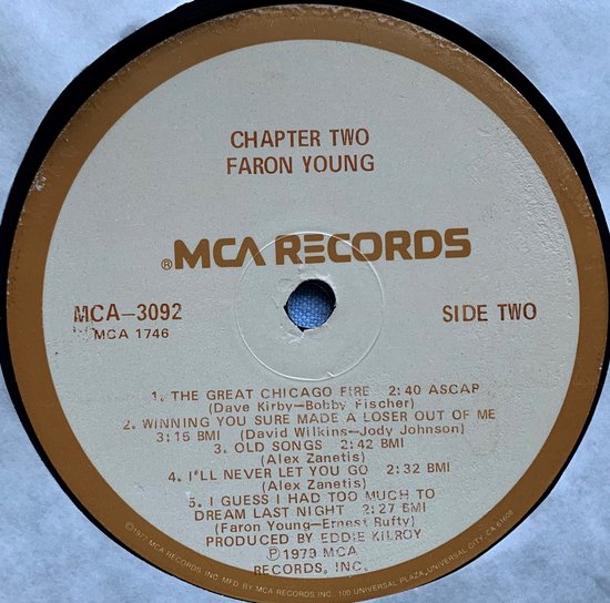 Faron Young – Chapter Two 1979 LP