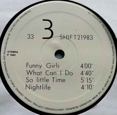 Shift – Twilight 1983 LP = als nieuw