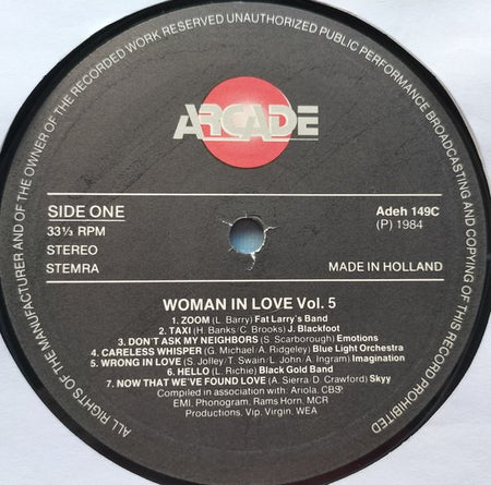 Woman In Love Volume 5 (1984) 2XLP