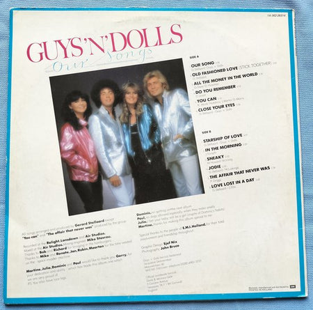 Guys 'n Dolls  – Our Songs (1980) LP = in Nieuwstaat