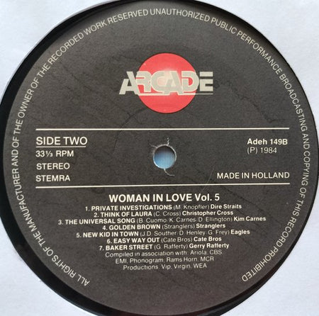 Woman In Love Volume 5 (1984) 2XLP