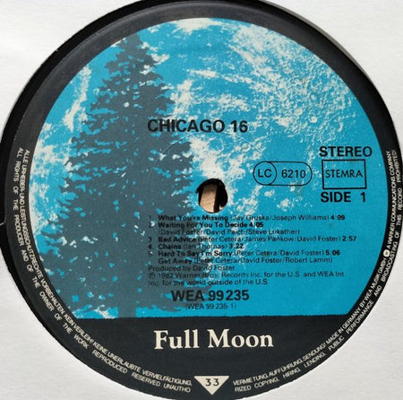 Chicago - Chicago 16 (1982)