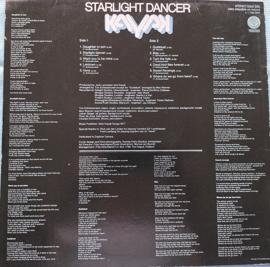 Kayak - Starlight Dancer (1977) LP=als nieuw