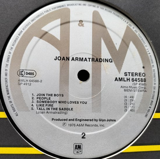 Joan Armatrading - Joan Armatrading (1976) LP = als nieuw