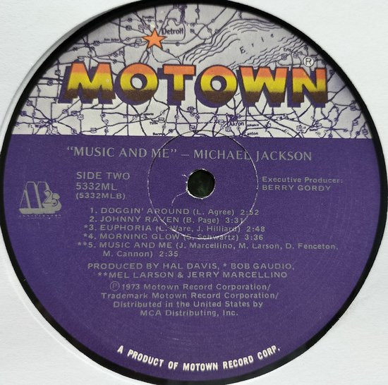 Michael Jackson – Music & Me (1973) LP