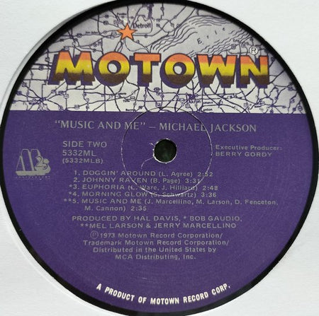 Michael Jackson – Music & Me (1973) LP