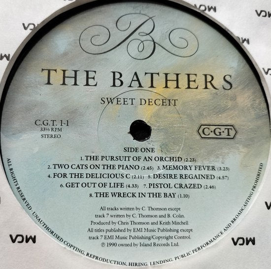 The Bathers - Sweet Deceit (1990) LP = als nieuw