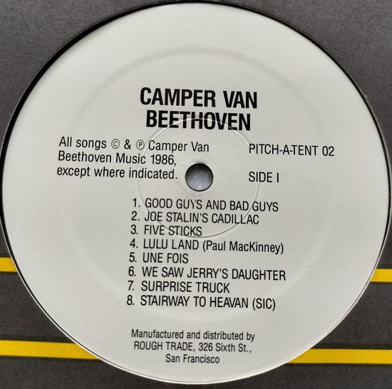 Camper Van Beethoven (1986) LP