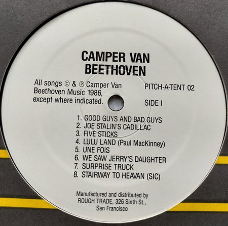 Camper Van Beethoven (1986) LP