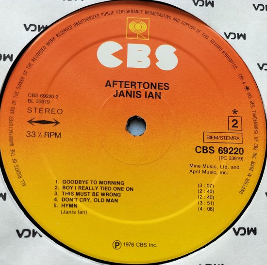 Janis Ian - Aftertones (1975) LP= als nieuw