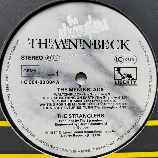 The Stranglers - The Meninblack (1981) LP= als nieuw