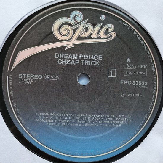 Cheap Trick - Dream Police (1979) LP