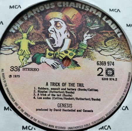 Genesis - A Trick of the Tail (1976) LP