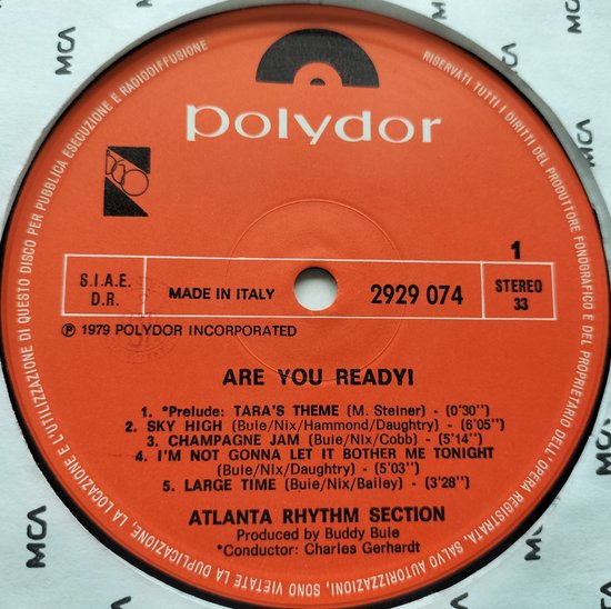 Atlanta Rhythm Section - Are You Ready! (1979) 2XLP=als nieuw