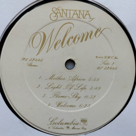 Santana - Welcome (1973) LP