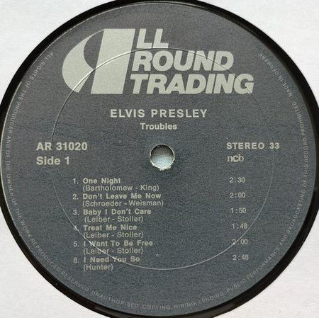 Presley King of Rock N' Roll 3 Record Box Set ( 1980) 3XLP = in nieuwstaat
