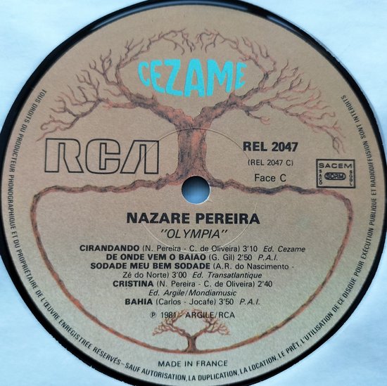 Nazaré Pereira – À L'Olympia 2XLP (1981)