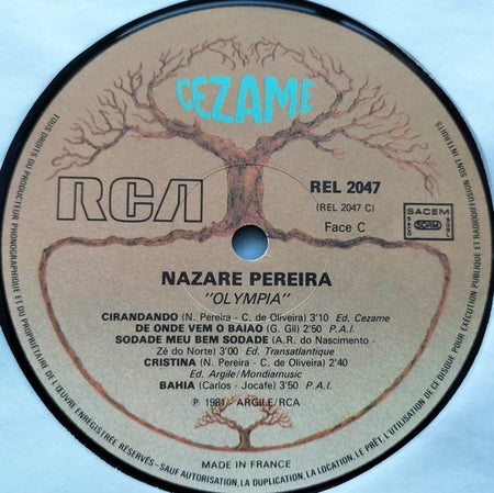 Nazaré Pereira – À L'Olympia 2XLP (1981)