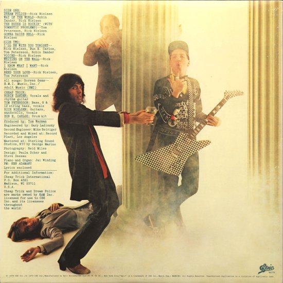 Cheap Trick - Dream Police (1979) LP
