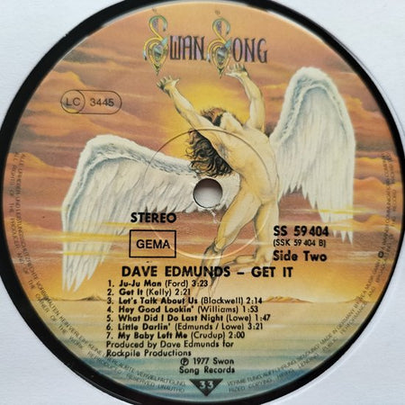 Dave Edmunds - Get It (1977) LP = als nieuw