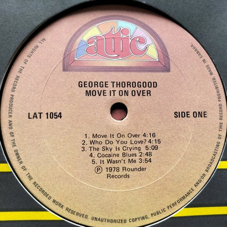George Thorogood and The Destroyers - Move It On Over (1978) LP=als nieuw