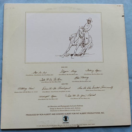 Chris Hillman - Slippin' Away (1976) LP