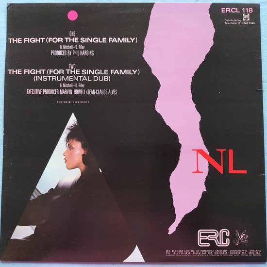 Norma Lewis ‎– The Fight (For The Single Family) (1984) LP 12", 45 RPM