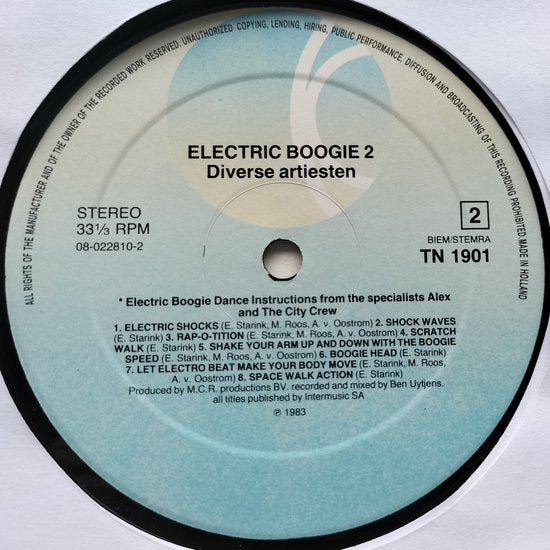 Electric Boogie 2 (1983) LP = als nieuw