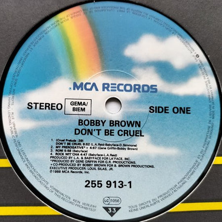 Bobby Brown - Don't Be Cruel (1988) LP