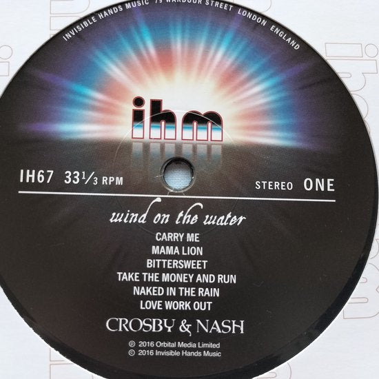 David Crosby / Graham Nash – Wind On The Water (2016) LP