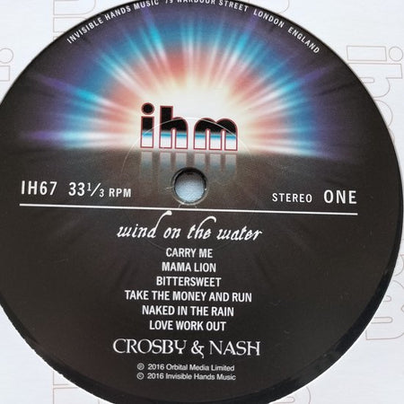 David Crosby / Graham Nash – Wind On The Water (2016) LP