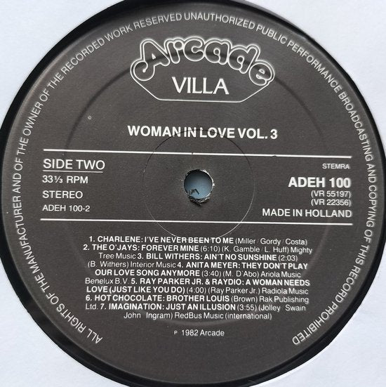 Woman in Love, Volume 3 (1982) 2XLP