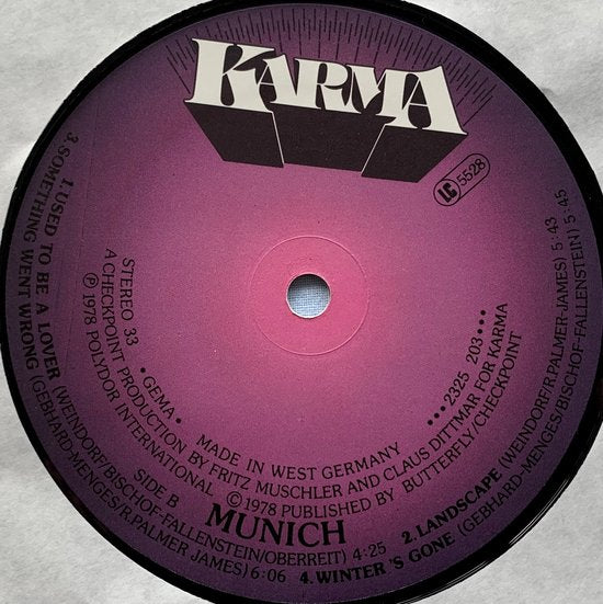 Munich – Munich 1978 LP is in Nieuwstaat.	(Krautrock)