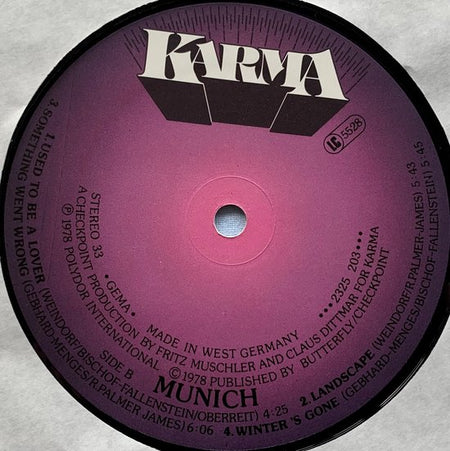 Munich – Munich 1978 LP is in Nieuwstaat.	(Krautrock)