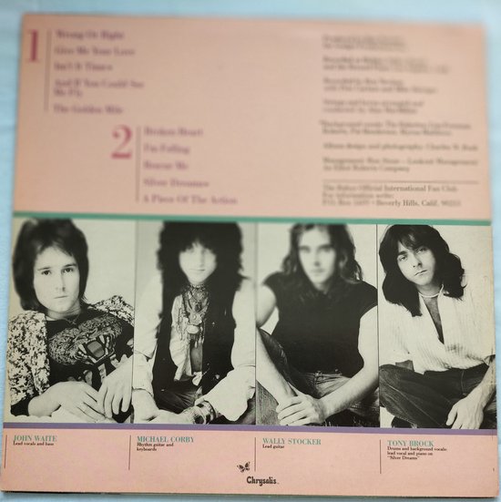 The Babys - Broken Heart (1977) LP = in Nieuwstaat